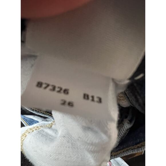 7 for all Mankind Edie Jeans High Rise Straight Ankle Size 26 7FAMK - Picture 9 of 9